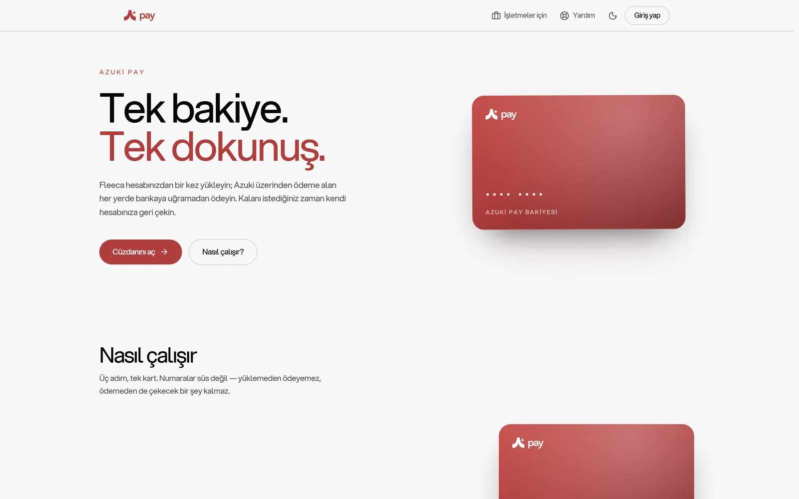 azuki pay ana sayfası
